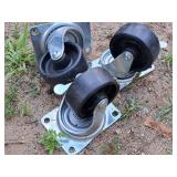 Lot of (3) 2-3/4" Caster Wheels (New)