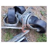 Lot of (4) 2-3/4" Caster Wheels (New)