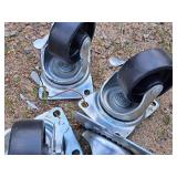 Lot of (4) 2-3/4" Caster Wheels (New)
