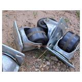 Lot of (4) 3" Caster Wheels (New)
