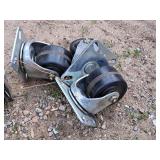 Lot of (4) 3" Caster Wheels (New)