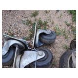Lot of (6) Caster Wheels