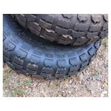 Lot of (2) 4-1/2" 4.10/3.50-4 Utility Wheel on Rim