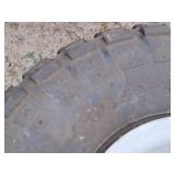 Lot of (2) 4-1/2" 4.10/3.50-4 Utility Wheel on Rim