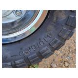 Lot of (3) 4-1/2" 4.10/3.50-4 Utility Wheel on Rim