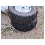 Lot of (2) 6-1/2" 13x5.00 Utility Wheel on Rim