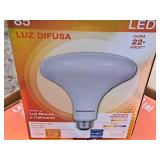 Lot of (1 Box) Sylvania 85W LED Flood Lights 85W 5-count (New)