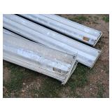 Lot of (4) 96" Fluorescent Light Fixtures
