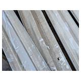 Lot of (4) 96" Fluorescent Light Fixtures