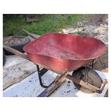 Metal Wheelbarrow