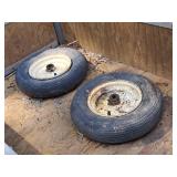 Agri-Fab 10-cu.ft. 10-cu.ft. Utility Trailer with Extra Wheels