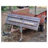 80" Single Axle Log Trailer