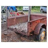 80" Single Axle Log Trailer