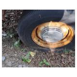 80" Single Axle Log Trailer