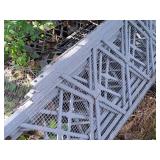 Lot of (4) Metal Tresses