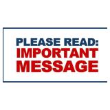 Important Information - Please Read!!