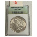 1886 Morgan Silver Dollar