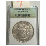 1896 Morgan Silver Dollar