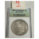 1897-S Morgan Silver Dollar