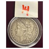 1882 Morgan Silver Dollar