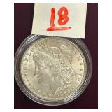 1885 Morgan Silver Dollar