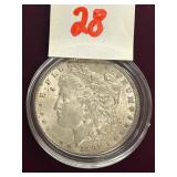 1891 Morgan Silver Dollar