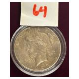 1923-S Peace Silver Dollar