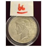 1922 Peace Silver Dollar