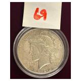 1922-D Peace Silver Dollar