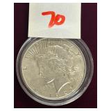 1922-D Peace Silver Dollar