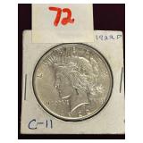 1922-D Peace Silver Dollar