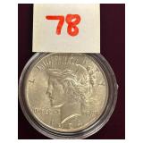 1924 Peace Silver Dollar