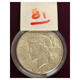 1925-S Peace Silver Dollar