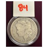 1874 Morgan Silver Dollar