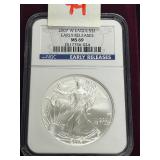 2007-W MS69 Early Releases Silver Eagle Dollar Coin