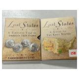 Lost States 4-Coin Commemorative Coin Set With Story & Display