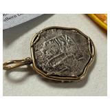 Spanish Galleon "Nuestra De Atocha" Shipwreck Coin -- "Pieces Of Eight" Silver Coin