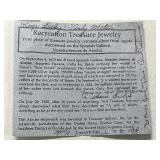 Spanish Galleon "Nuestra De Atocha" Shipwreck Coin -- "Pieces Of Eight" Silver Coin