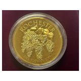 U.S. Conference Of Meyers Gold-Over-Silver Commemorative Coin -- Rochester