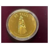 U.S. Conference Of Meyers Gold-Over-Silver Commemorative Coin -- St. Paul