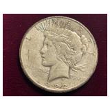 1922-S  Peace Silver Dollar