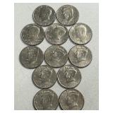 (10) Kennedy Half Dollar Coin2