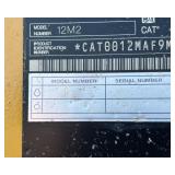 Caterpillar Road Grader, bad transmission