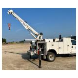 2008 Ford F-550 Super Duty Diesel Service Truck with Stellar Crane