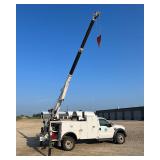2008 Ford F-550 Super Duty Diesel Service Truck with Stellar Crane