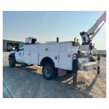 2008 Ford F-550 Super Duty Diesel Service Truck with Stellar Crane