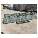 Teardrop Style Pallet Racking Uprights - 10 Ft x 42 In