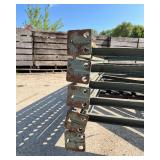 Teardrop Style Pallet Racking Uprights - 10 Ft x 42 In