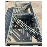 Teardrop Style Pallet Racking Uprights - 10 Ft x 42 In