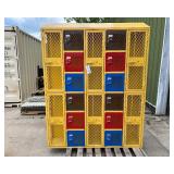 Heavy Duty Steel Mesh Lockers